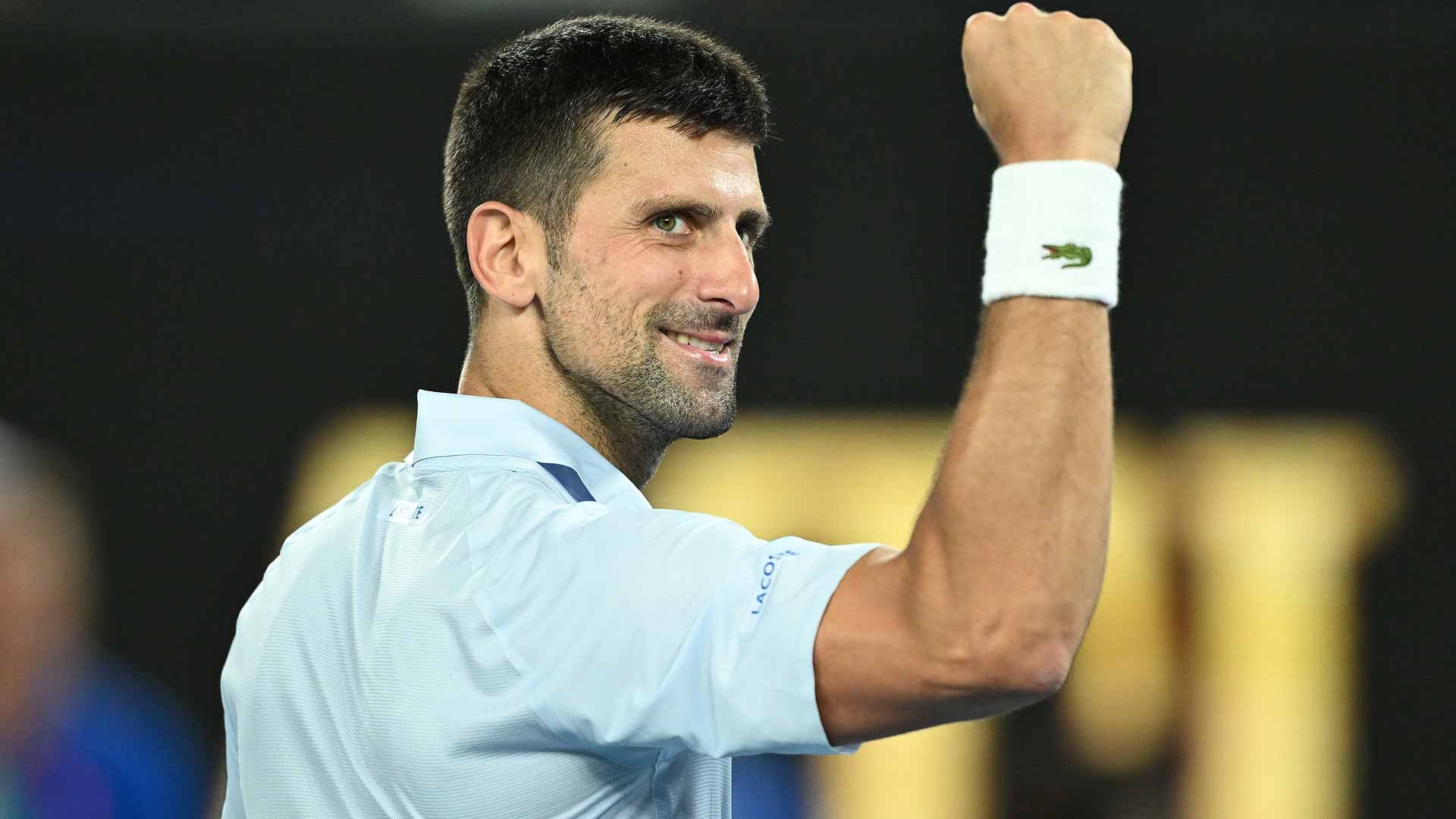 Novak Djokovic, el rey del Abierto de Australia.