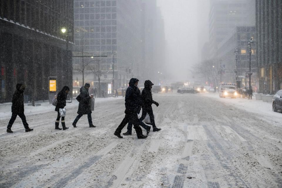 La tormenta provocará temperaturas extremadamente frías con rachas de viento peligrosas. 