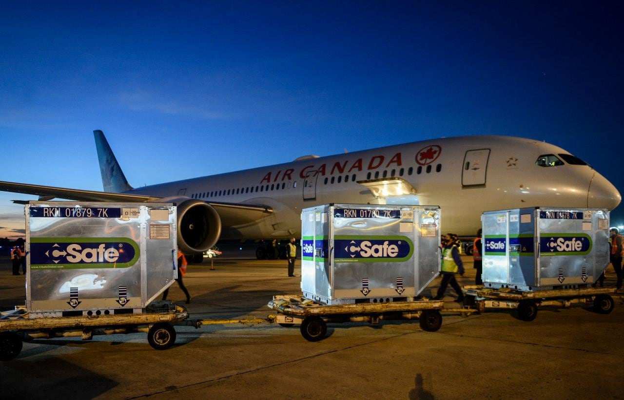 Con este lote, la Argentina ha recibido hasta el momento más de 17,6 millones de dosis desde el inicio de la pandemia.