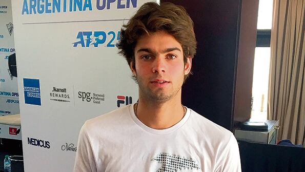 Facundo Díaz Acosta jugará la clasificación para estar en el ATP de Buenos Aires.