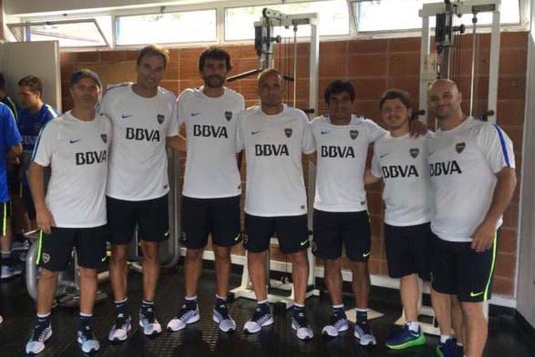 Schiavi, Bracamonte y equipo. Otros tiempos.