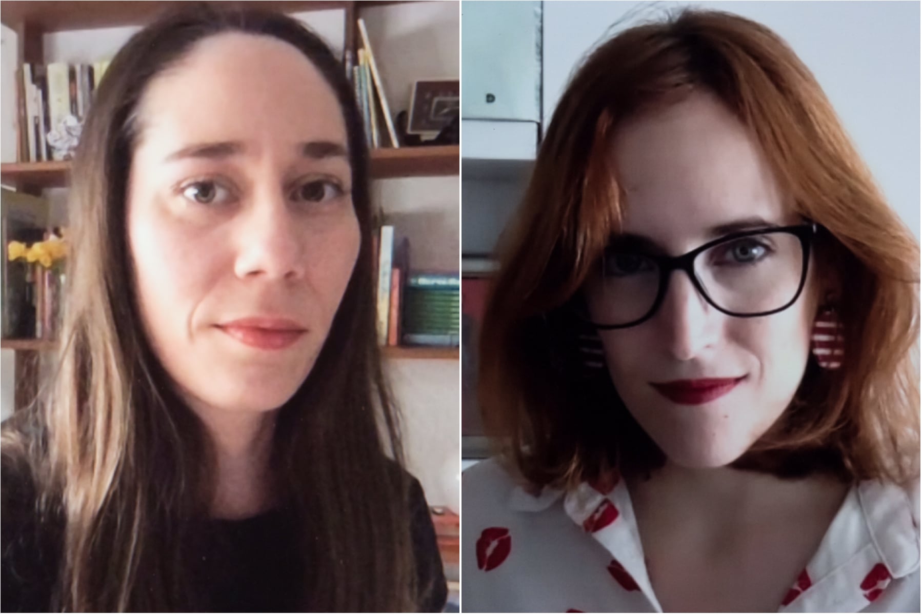 Sus obras comparten dos elementos: son sus primeras publicaciones y se hunden en ese delay de las heridas del pasado.