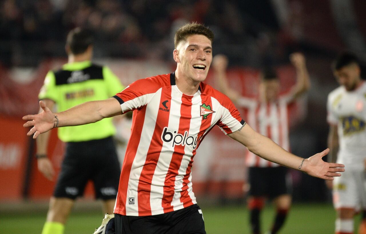 Benjamín Rollheiser en pleno festejo