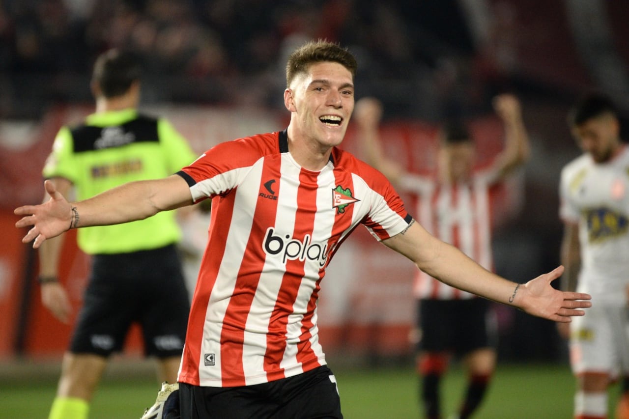 Benjamín Rollheiser en pleno festejo