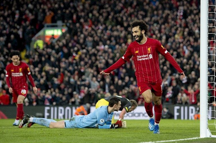 Salah grita el cuarto de un Liverpool al que no hay con qué darle