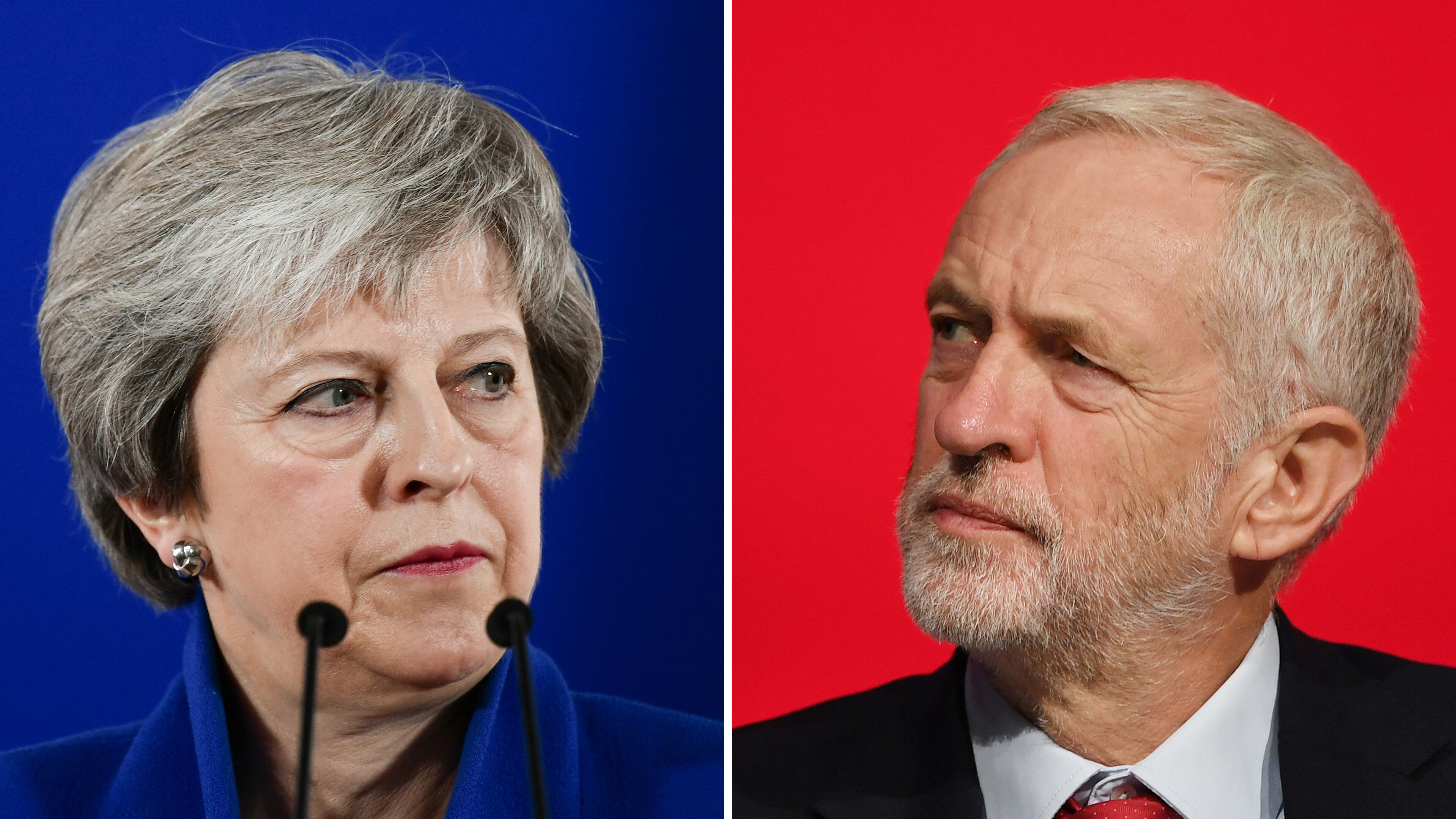 May y Corbyn no pudieron zanjar sus diferencias y cerraron el diálogo por el Brexit.