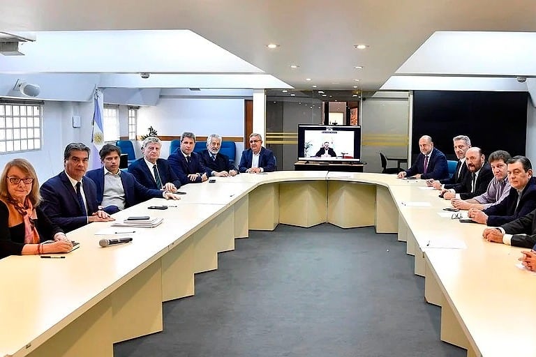 La liga de gobernadores se reunirá la semana que viene en el CFI. 