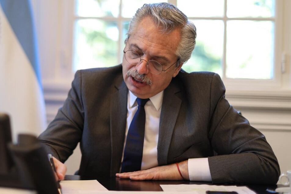 El presidente Alberto Fernández impulsa el debate en el Congreso de un aporte extraordinario de las grandes fortunas.