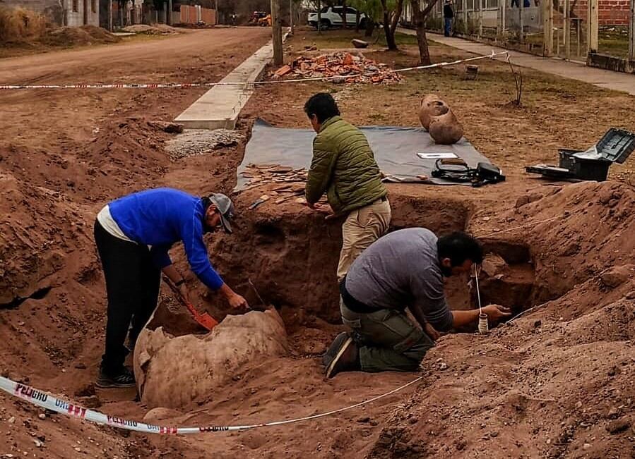 Rescate arqueológico en El Tala 