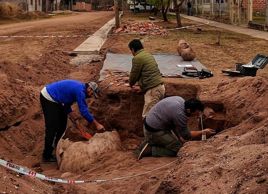 Rescate arqueológico en El Tala 