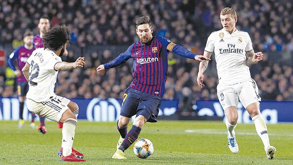 Lionel Messi entró a los 18 minutos de la segunda parte, con el macador 1-1,