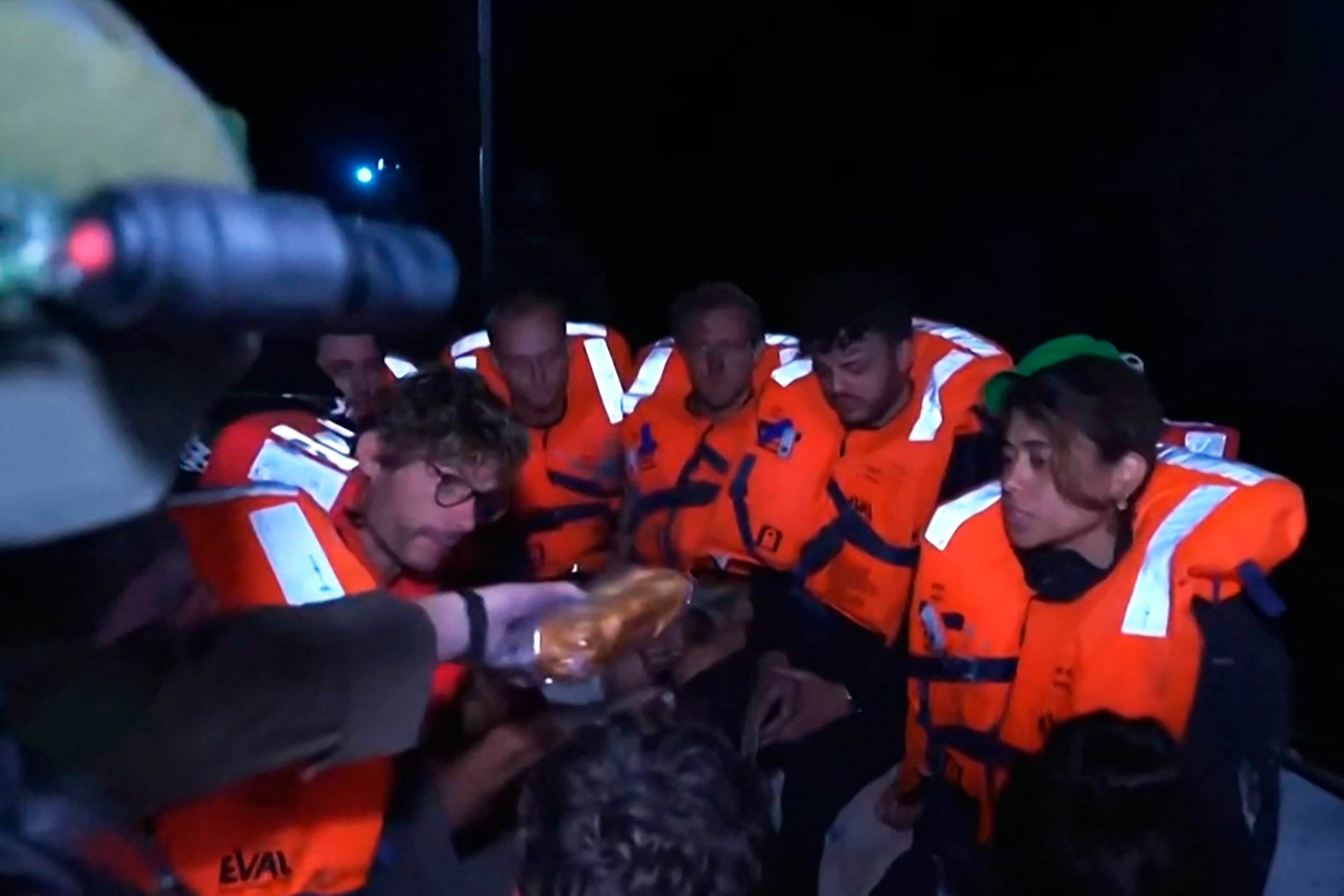 Los activistas se dirigían a la Franja de Gaza con el objetivo de romper el bloqueo impuesto por Israel 