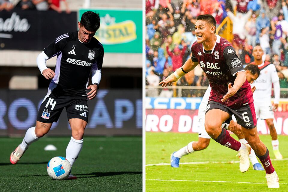 Zavala, delantero chileno. Duarte, defensor de Costa Rica.