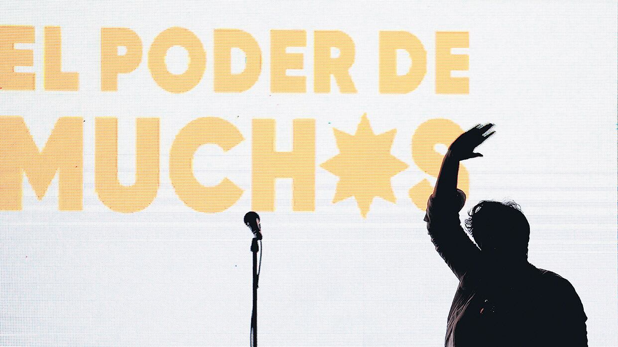 Beatriz Sánchez, líder del Frente Amplio, celebró el domingo la buena performance electoral.