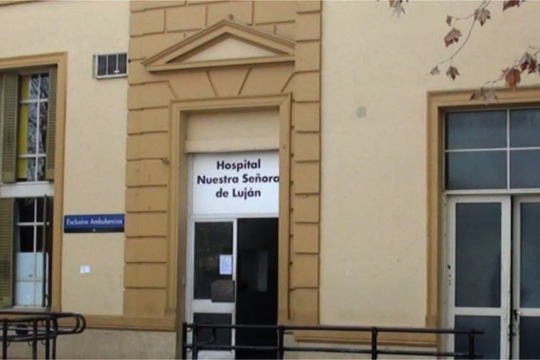 Tres de las menores contagiadas de coronovirus en Luján está internadas en el hospital local.