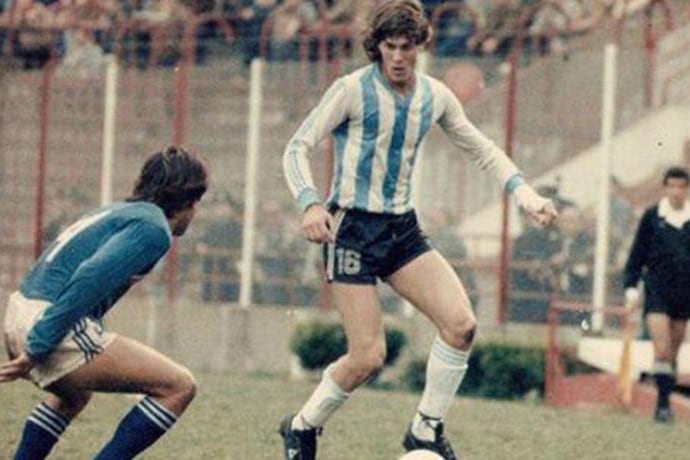 Hugo Lamadrid, figura del Racing de los '80.