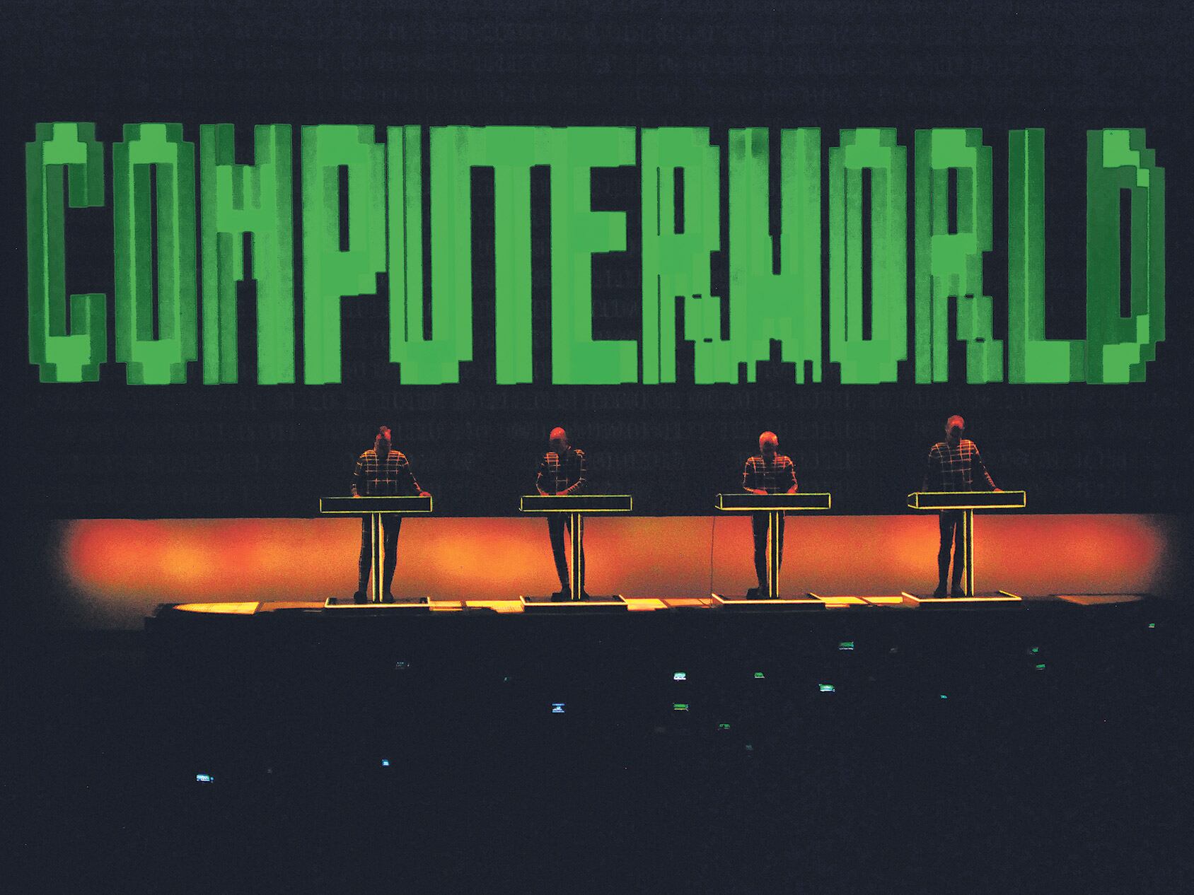 En el Luna Park, Kraftwerk mostró en 3D los recuerdos de un futuro que ya pasó.