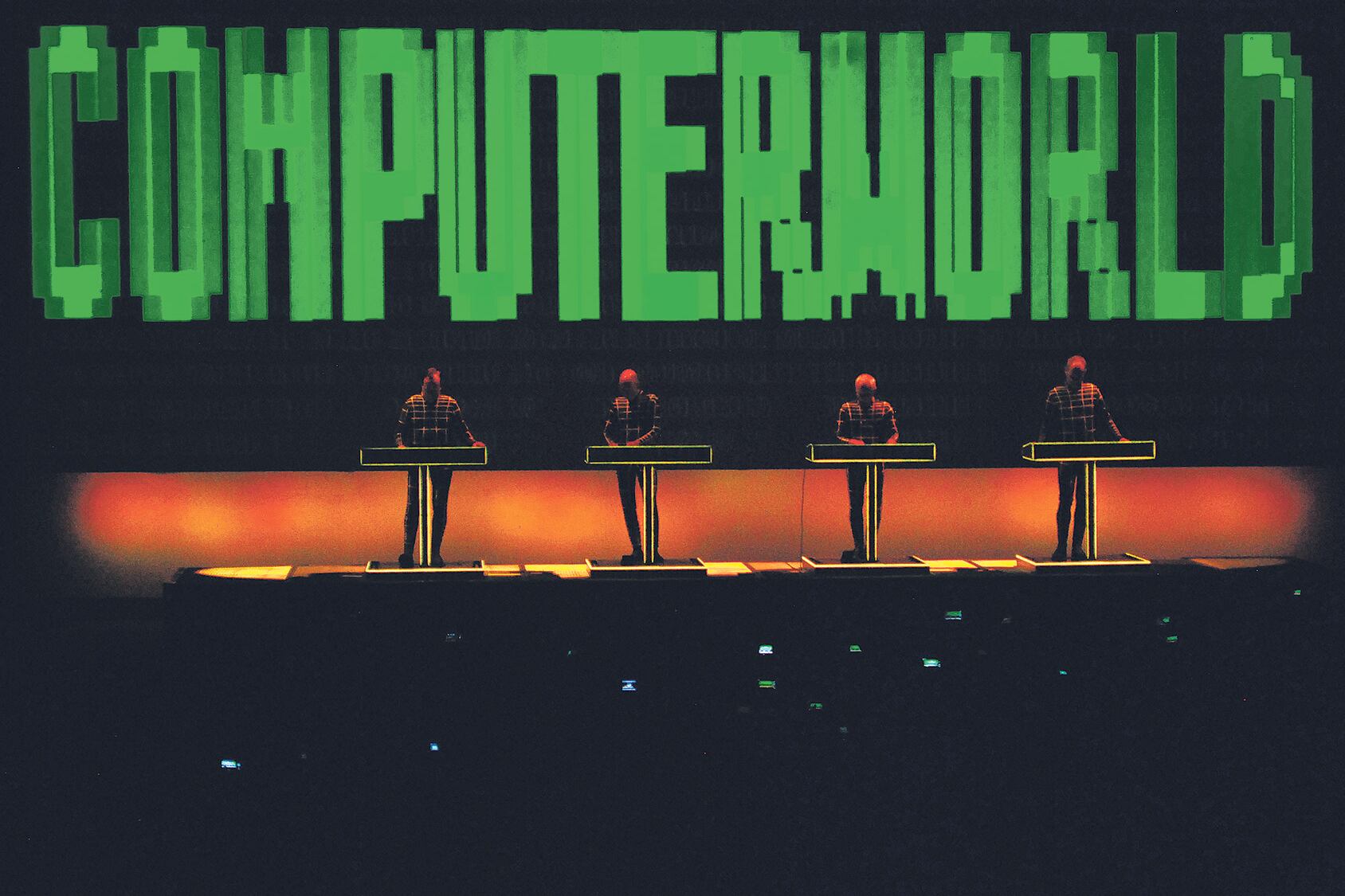 En el Luna Park, Kraftwerk mostró en 3D los recuerdos de un futuro que ya pasó.