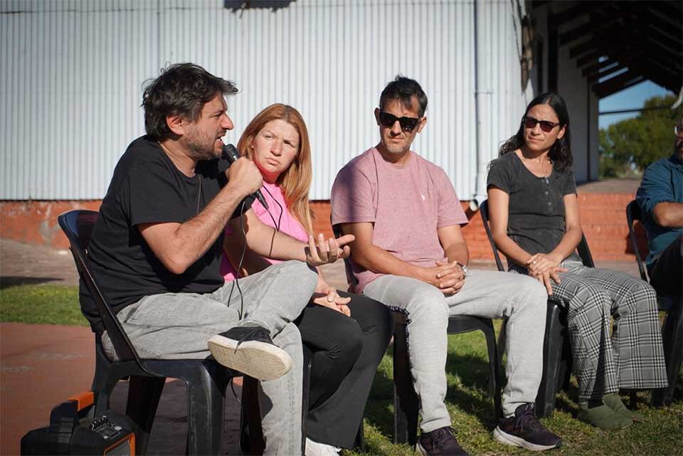 Grabois apoyó a los candidatos en Alvear