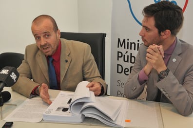 "Que tiene de malo opinar en twitter sobre Barovero", ironizó el defensor Ganón.