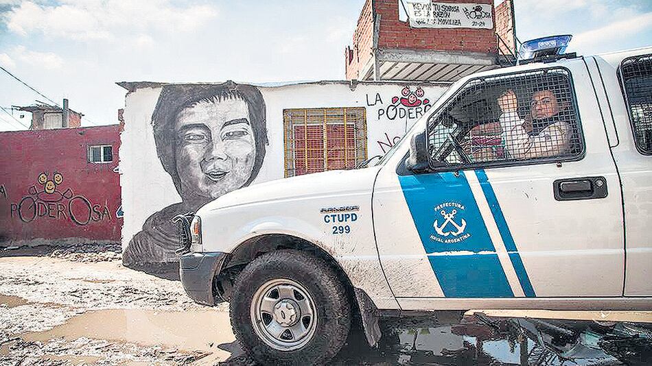 La Prefectura dejó liberada la zona cuando se produjo el tiroteo en el que murió Kevin, de 7 años.