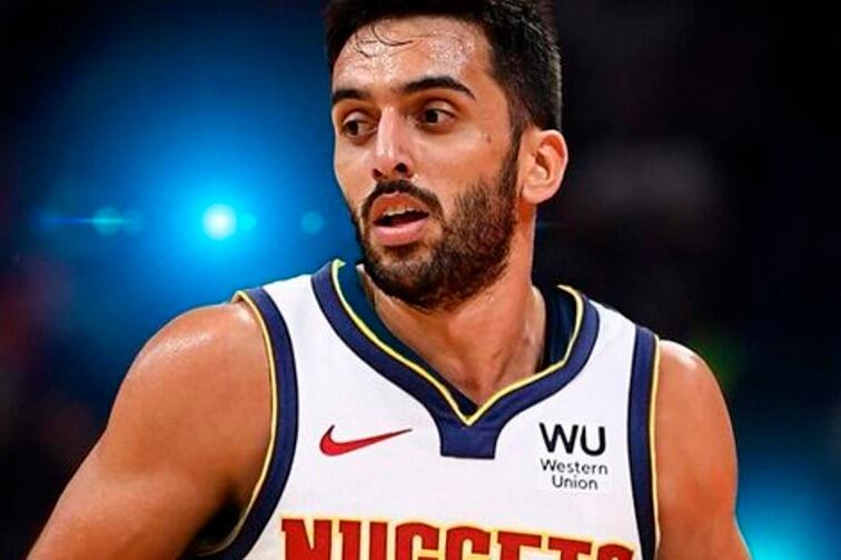 Facu Campazzo, entrenamiento de los Denver Nuggets.