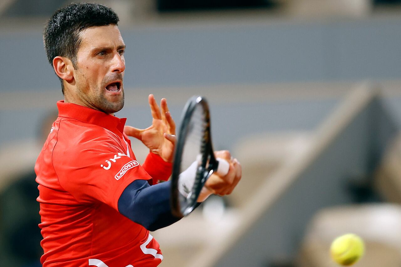 Novak Djokovic mostró un gran nivel en su victoria ante Karen Khachanov.