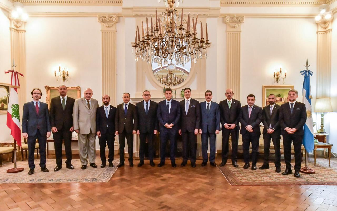 La última reunión de Massa con países árabes, donde estuvo Qatar, y se charló de tema créditos
