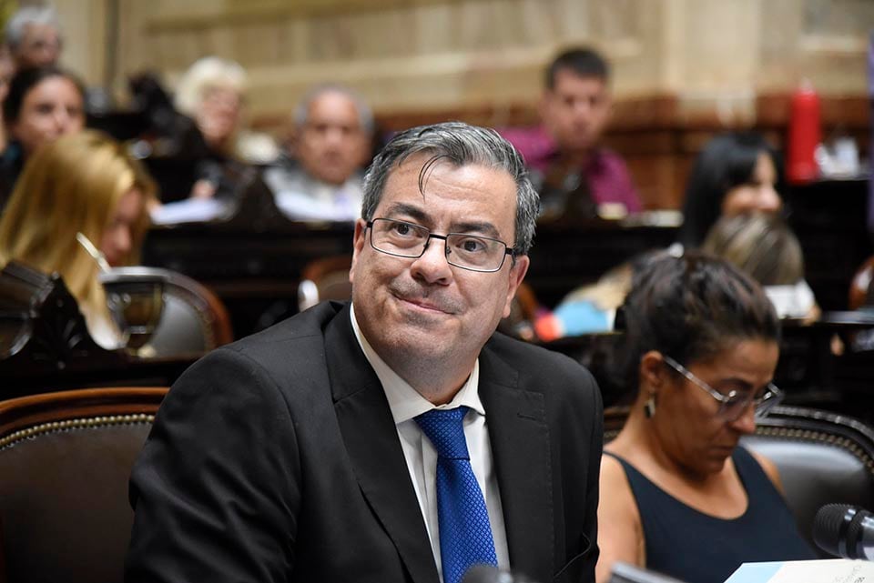 Martínez preside el bloque de Unidos Por la Patria en la Cámara de Diputados de la Nación.