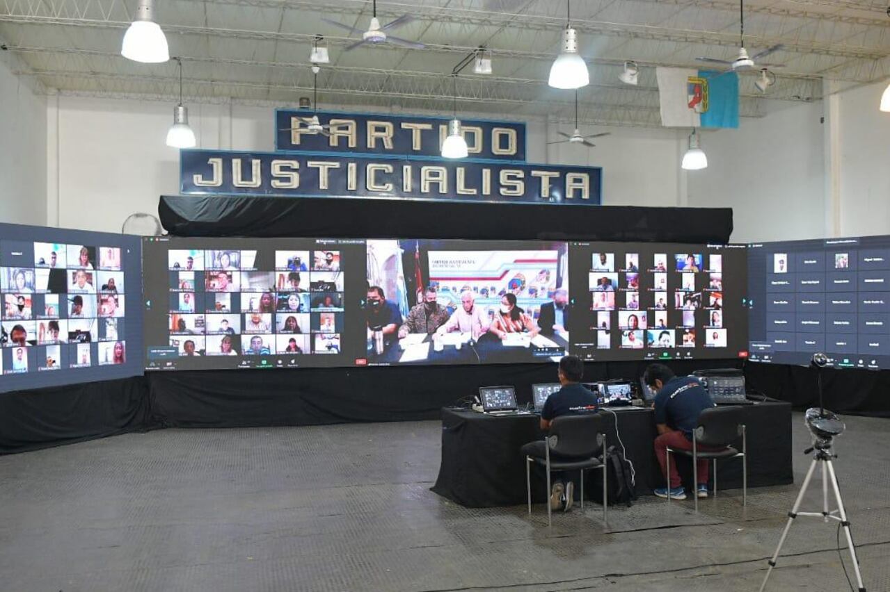 Congreso virtual del PJ