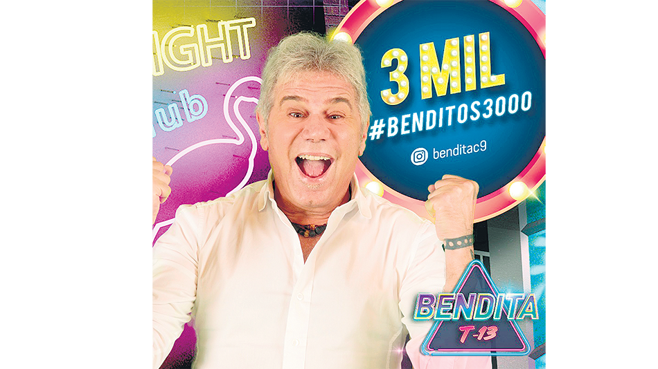 Bendita, conducido por Beto Casella, esta semana alcanzó una media de 6 puntos diarios.