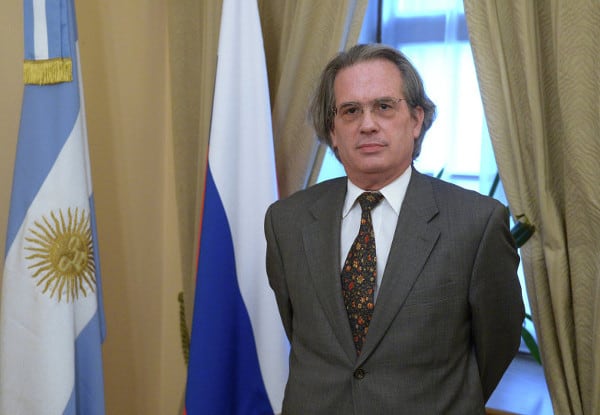 Pablo Anselmo Tetamantti, hijo de otro recordado diplomático que prefirió exiliarse a asumir su destino durante la dictadura. 