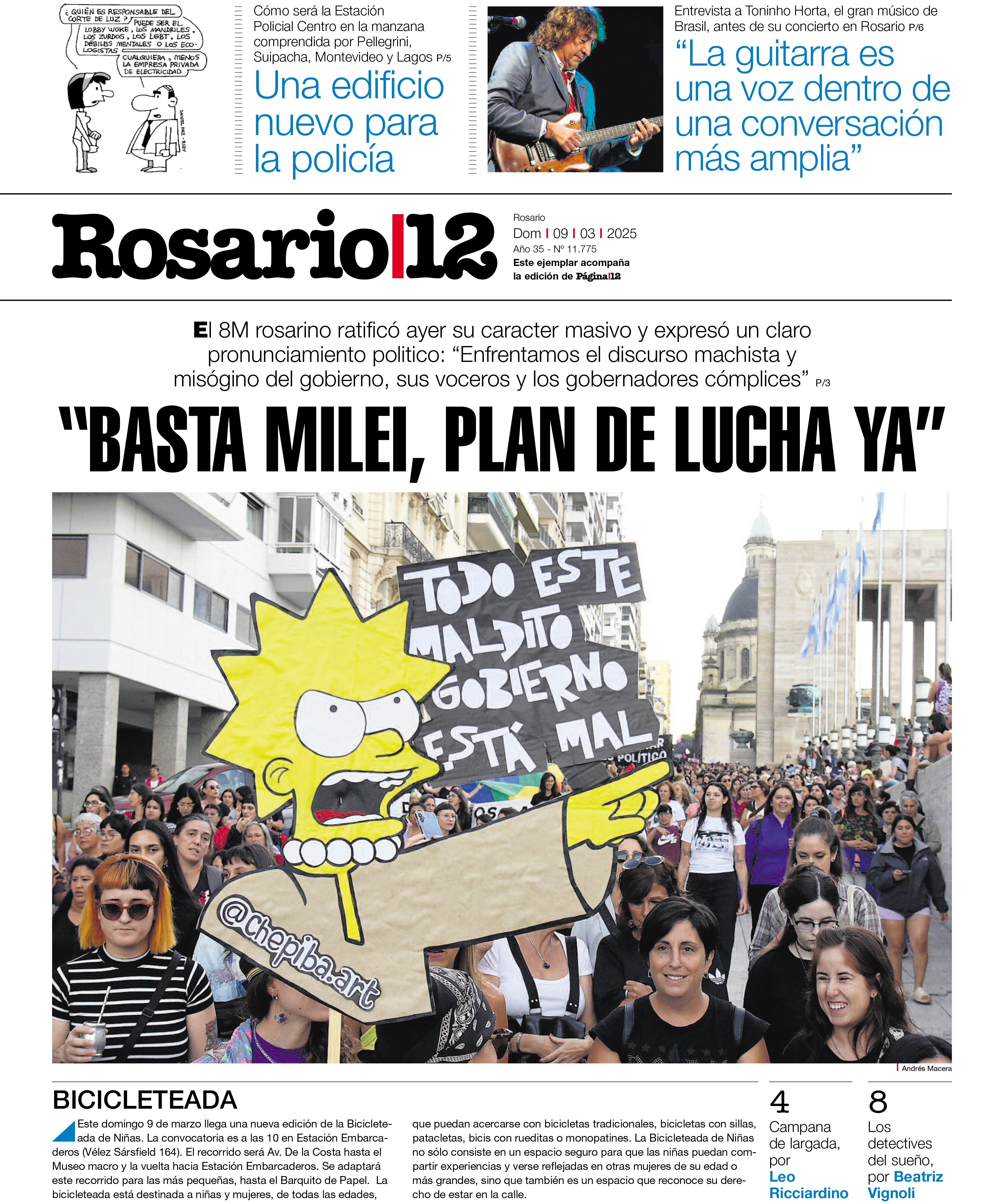 "Las calles son nuestras y los derechos también" - 08/03/2025