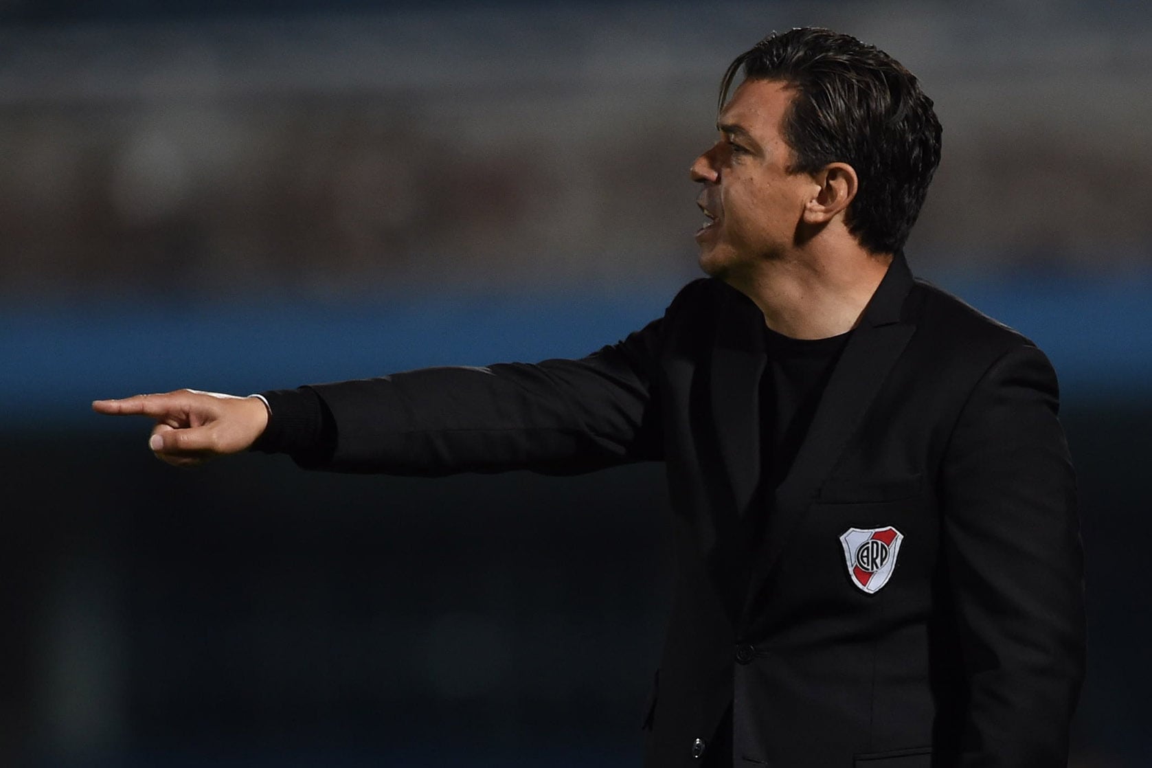 Marcelo Gallardo, DT de River.