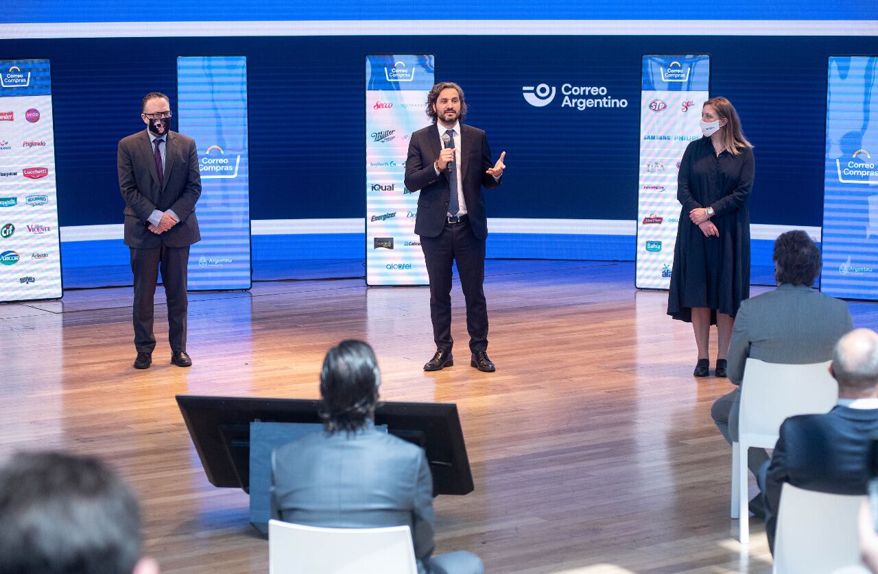 Santiago Cafiero encabezó el lanzamiento de la plataforma