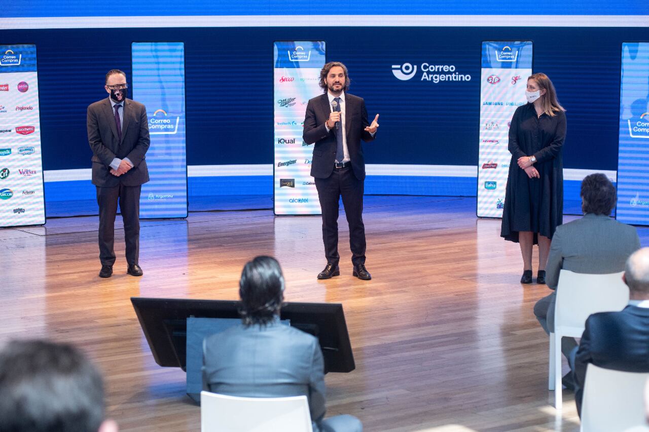 Santiago Cafiero encabezó el lanzamiento de la plataforma