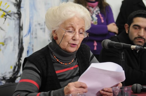 Estela Carlotto, presidenta de Abuelas de Plaza de Mayo.