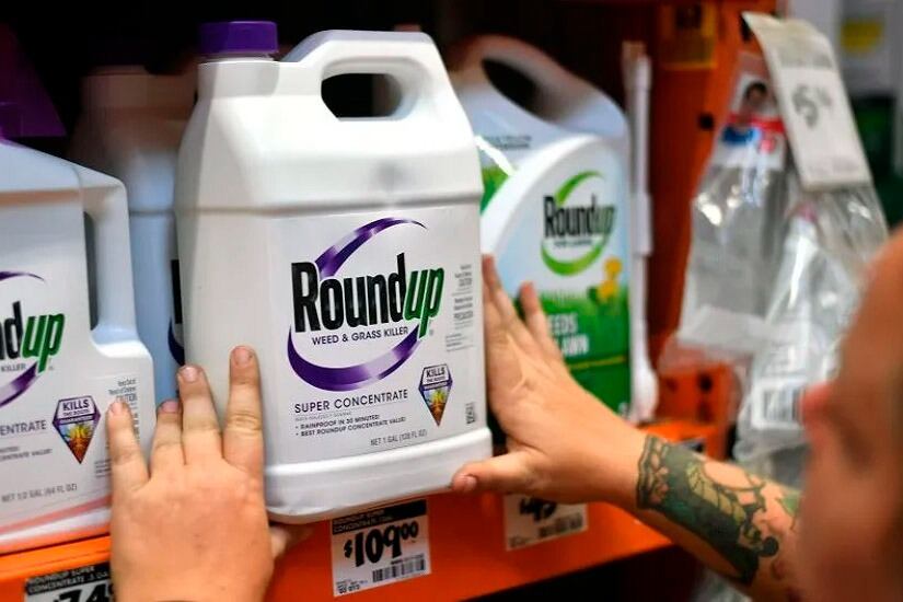 Roundup, el glifosato de Bayer, llevó a una indemnización de más de 86 millones de dólares.