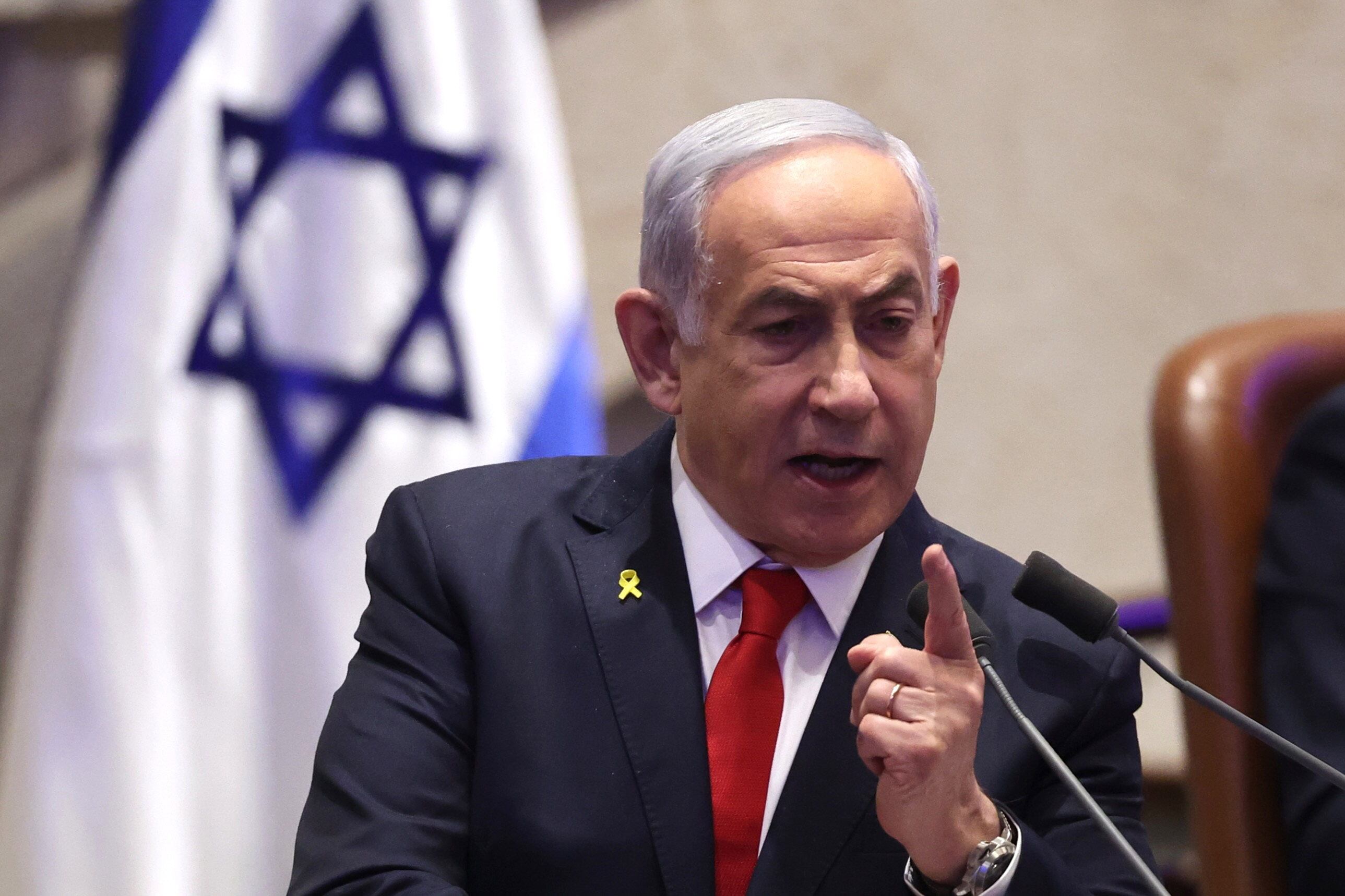 Benjamin Netanyahu, primer ministro de Israel.