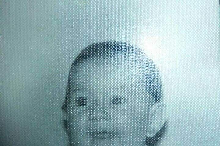 Roxana Giraudo a los meses de haber nacido