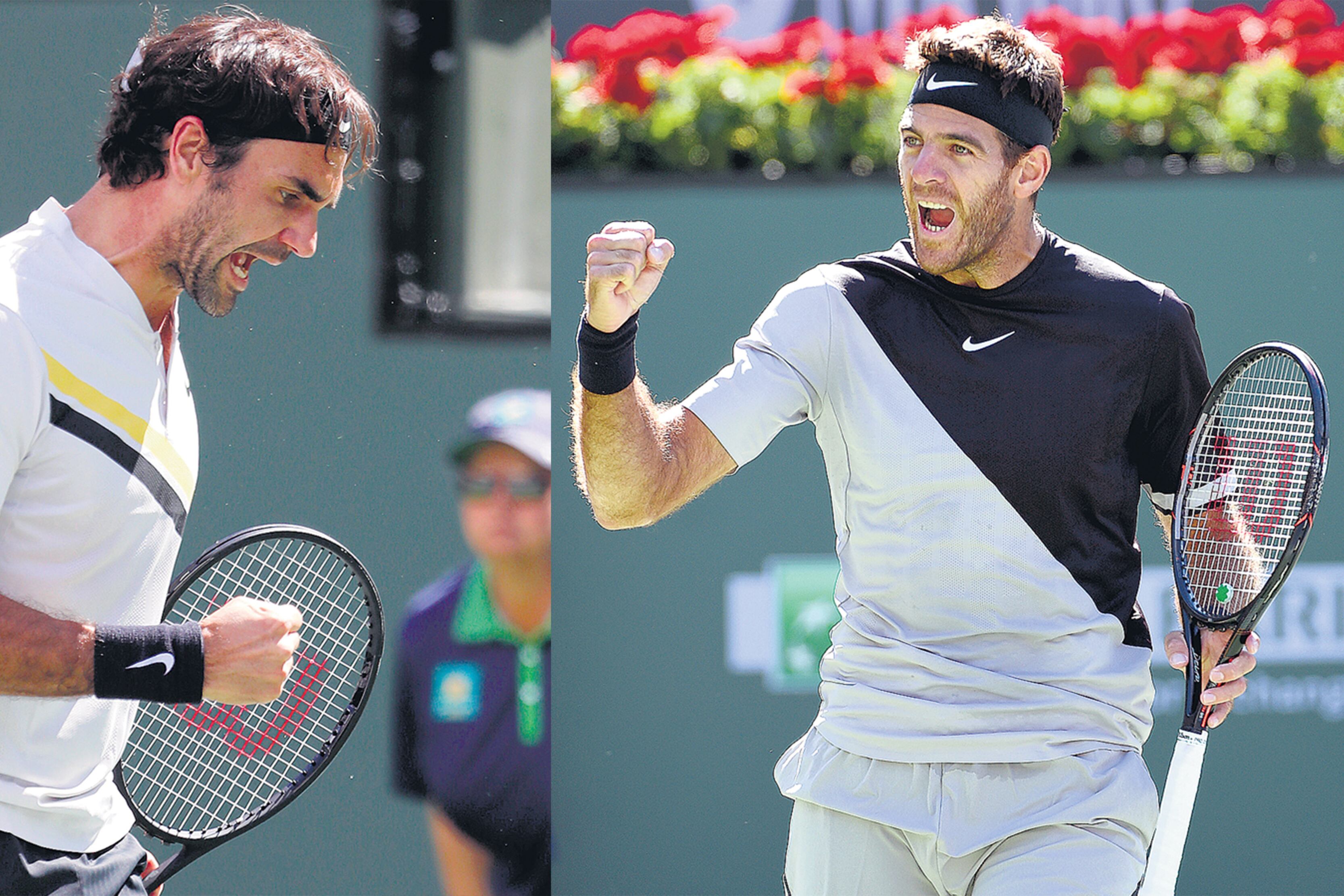 Federer y Del Potro tendrán hoy su vigésimo quinto enfrentamiento. El record para el suizo es de 18-6.