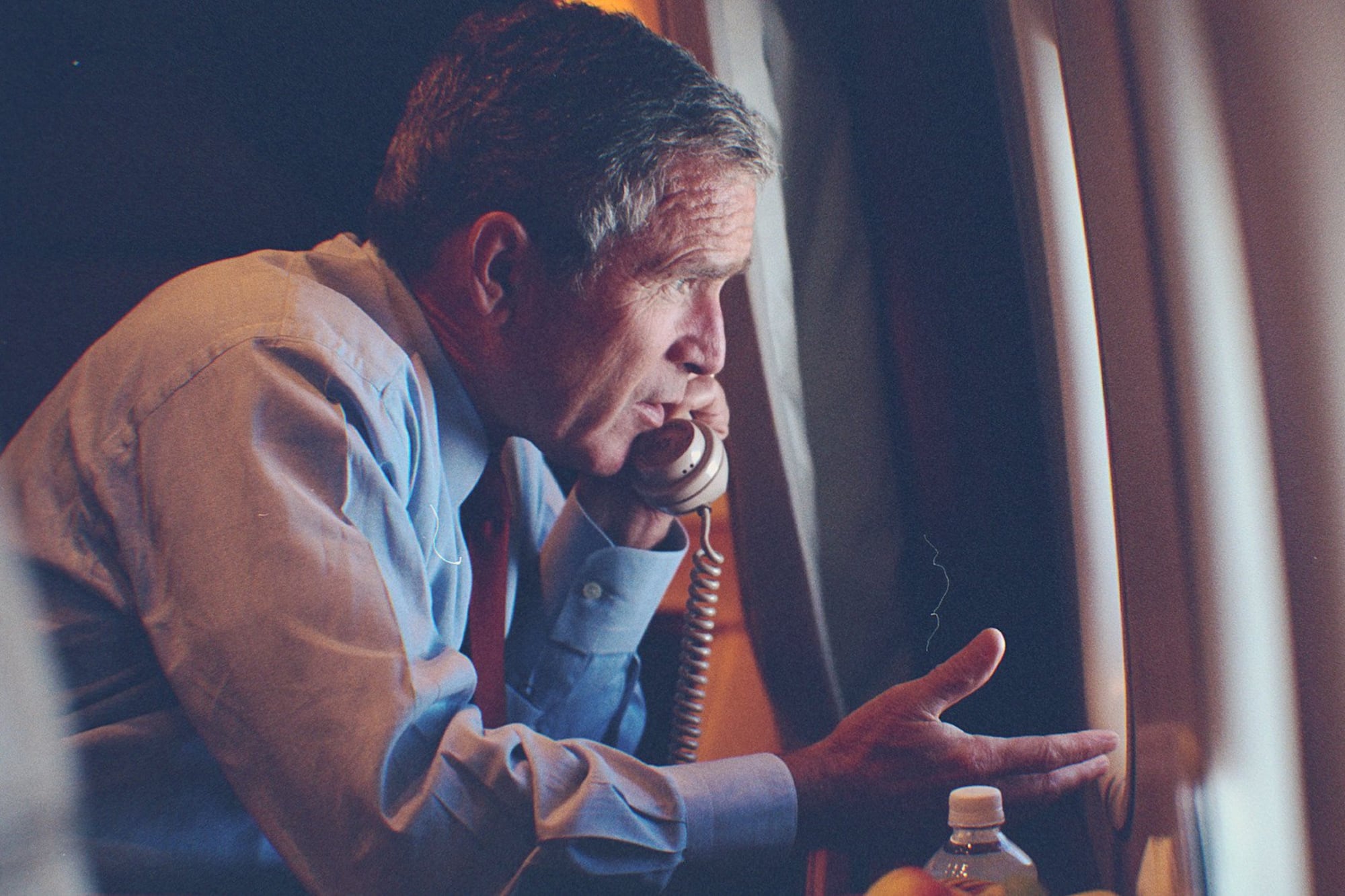 "Con el primer avión parecía un accidente, con el segundo ya era un ataque; con el tercero, una declaración de guerra", dice Bush.