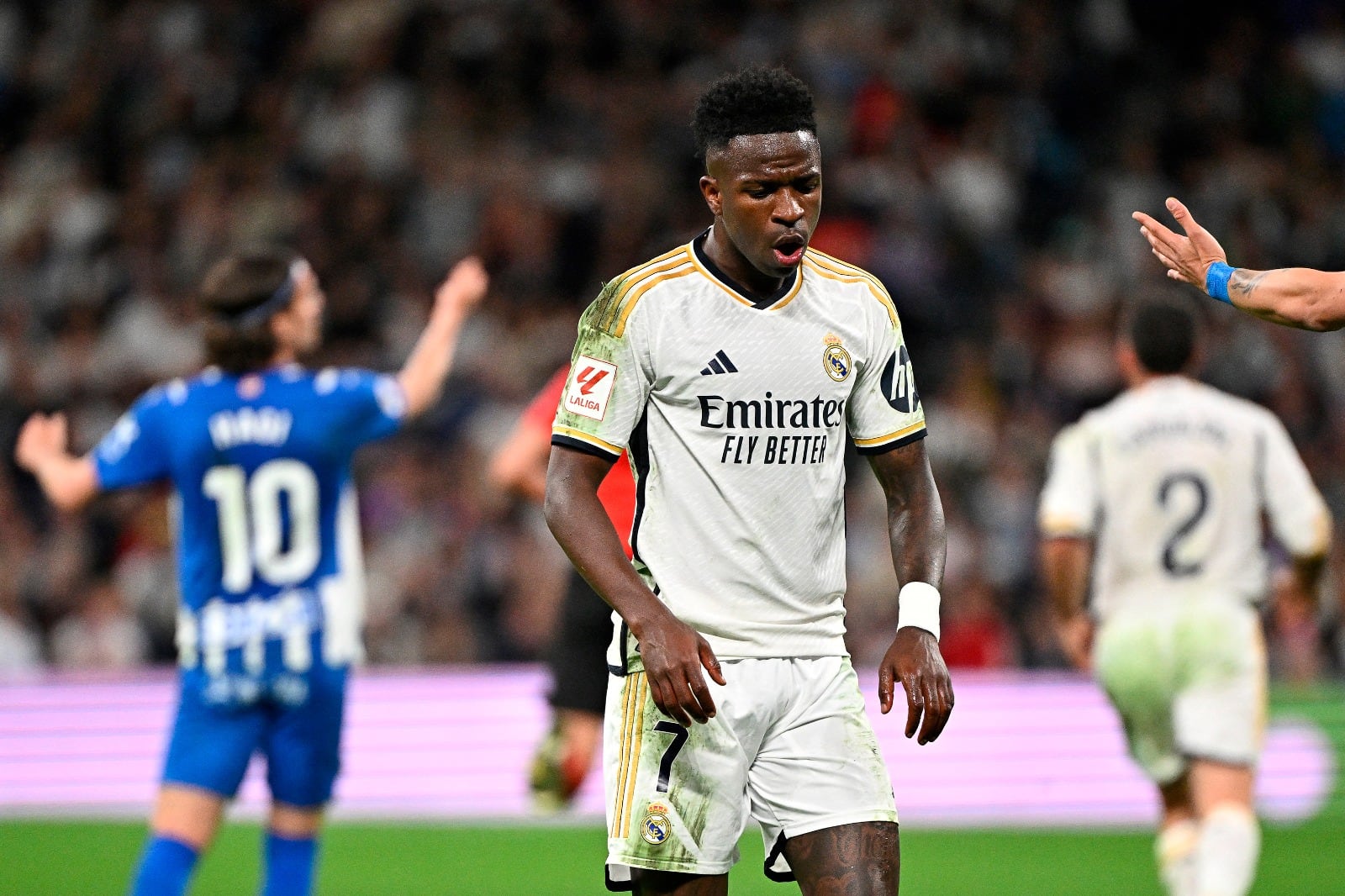 Vinicius, uno de los jugadores más agredidos en los últimos tiempos