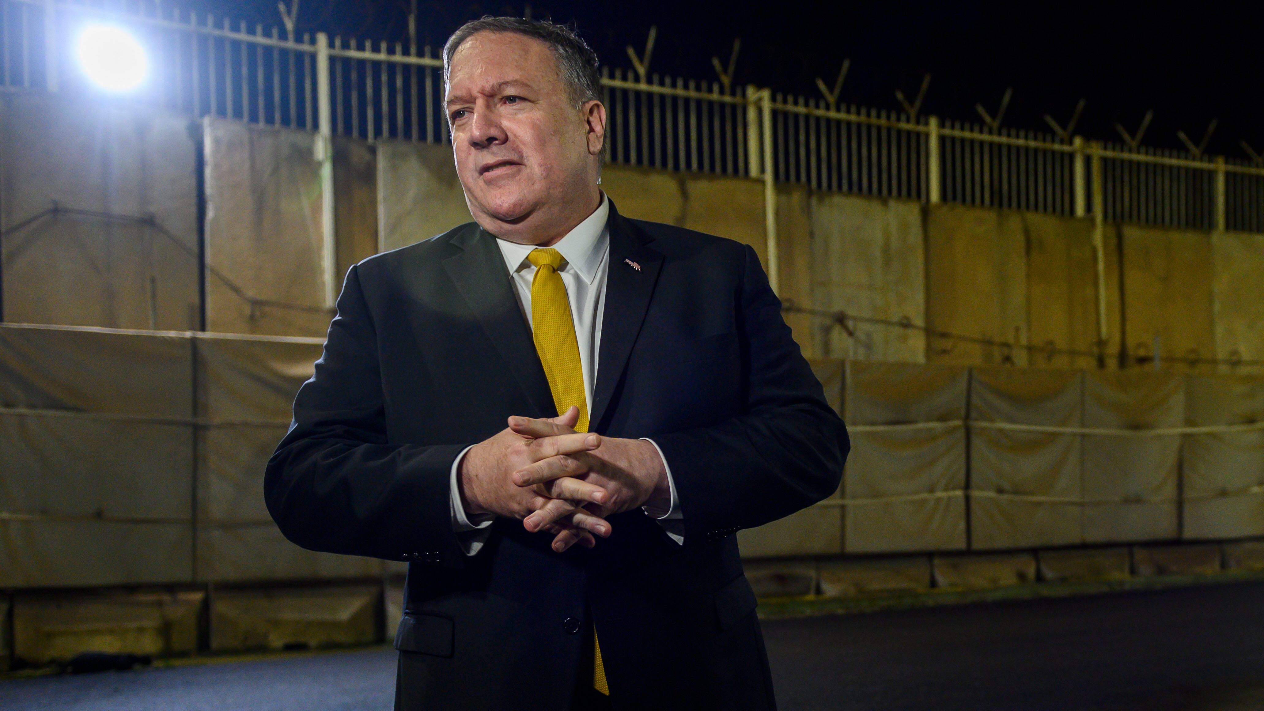 El secretario de Estado, Mike Pompeo, estará unas horas en el país pero con agenda cargada.