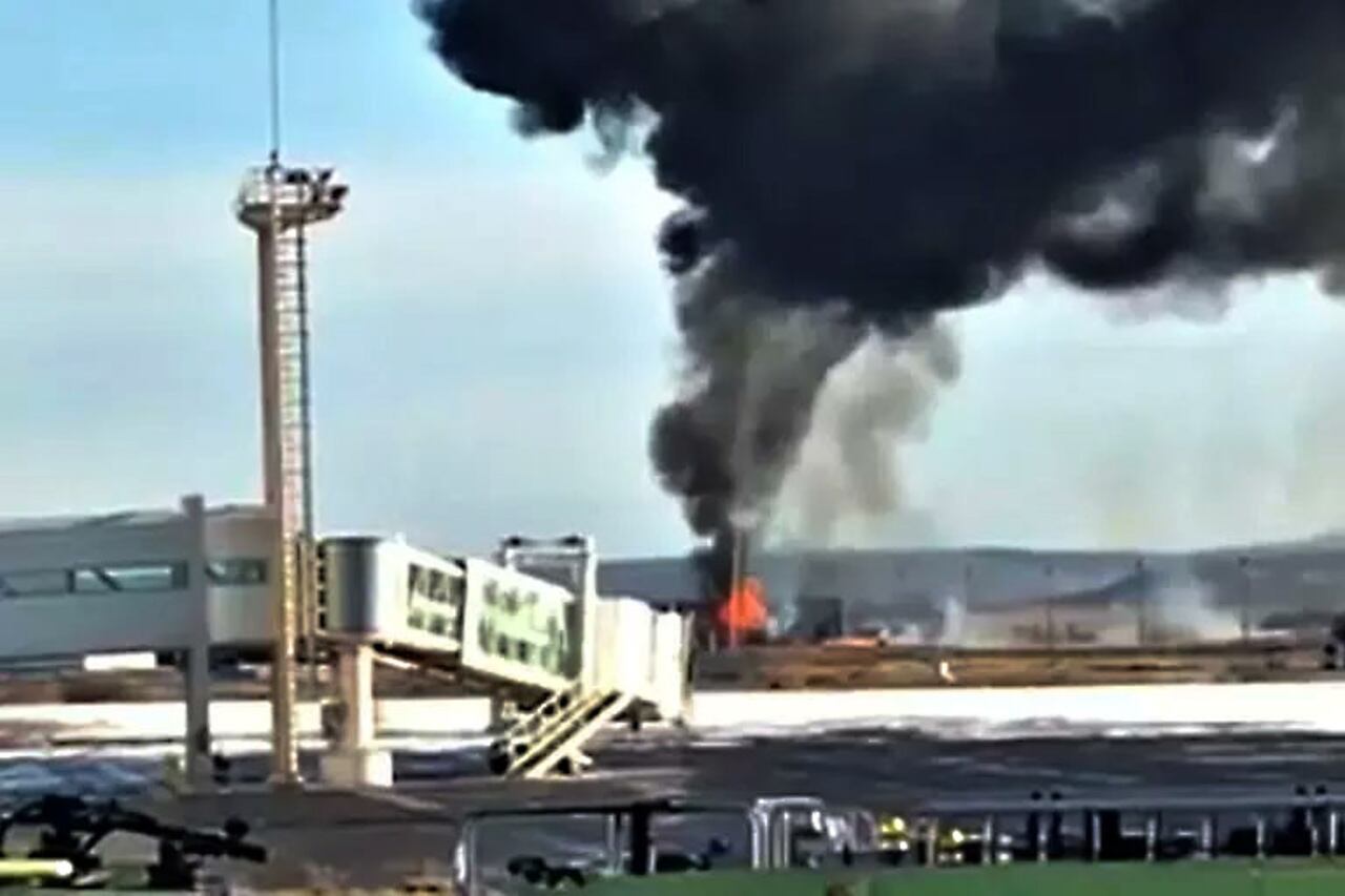 En el accidente murieron los cuatro ocupantes del avión.