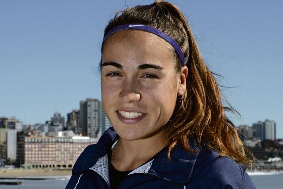 Belén Casetta, atleta marplatense.