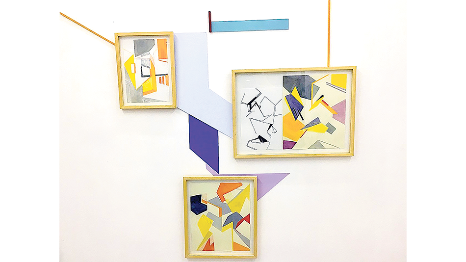 Obra de la serie Polaridades, de Cecilia Ivanchevich.