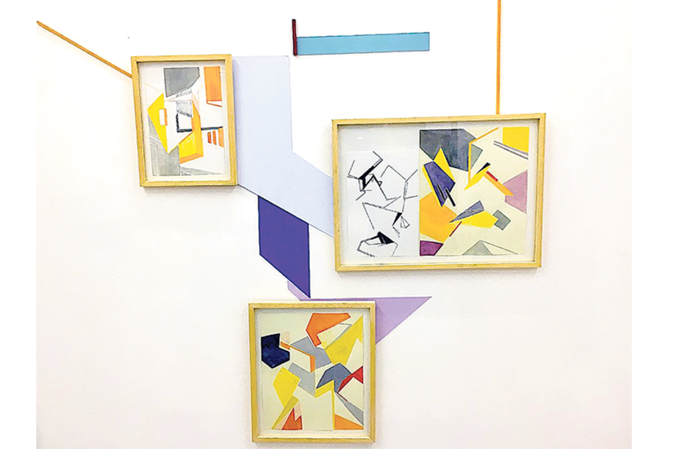 Obra de la serie Polaridades, de Cecilia Ivanchevich.