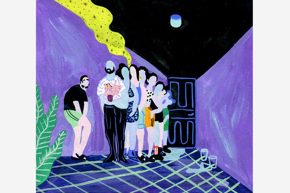 Varela tomó el desafío de poner en imágenes sensaciones múltiples