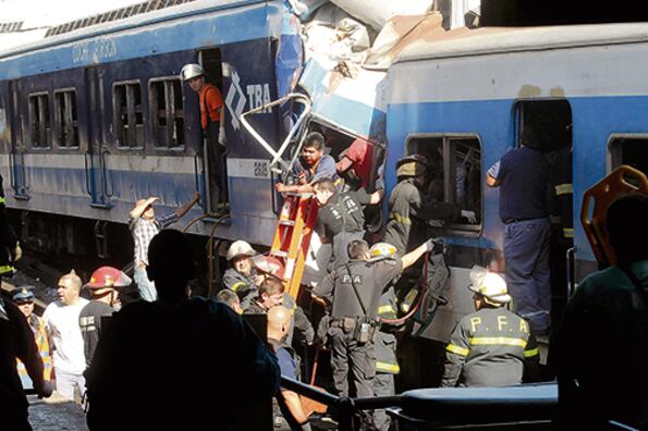 En la tragedia ferroviaria de Once, ocurrida en febrero de 2012, murieron 51 personas.
